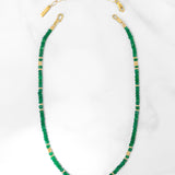 FOREST WHISPER EMERALD GEMSTONE NECKLACE