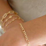 NUBIA FIGARO CHAIN BRACELET