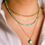 OASIS TURQUOISE GEMSTONE NECKLACE