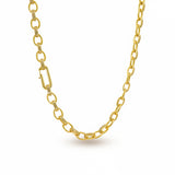 CELINE PAVÉ CHAIN LINK NECKLACE
