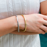 PAOLA  C/Z  BANGLE BRACELET