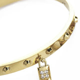 KELLY LOCK BANGLE BRACELET