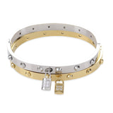 KELLY LOCK BANGLE BRACELET
