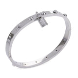 KELLY LOCK BANGLE BRACELET