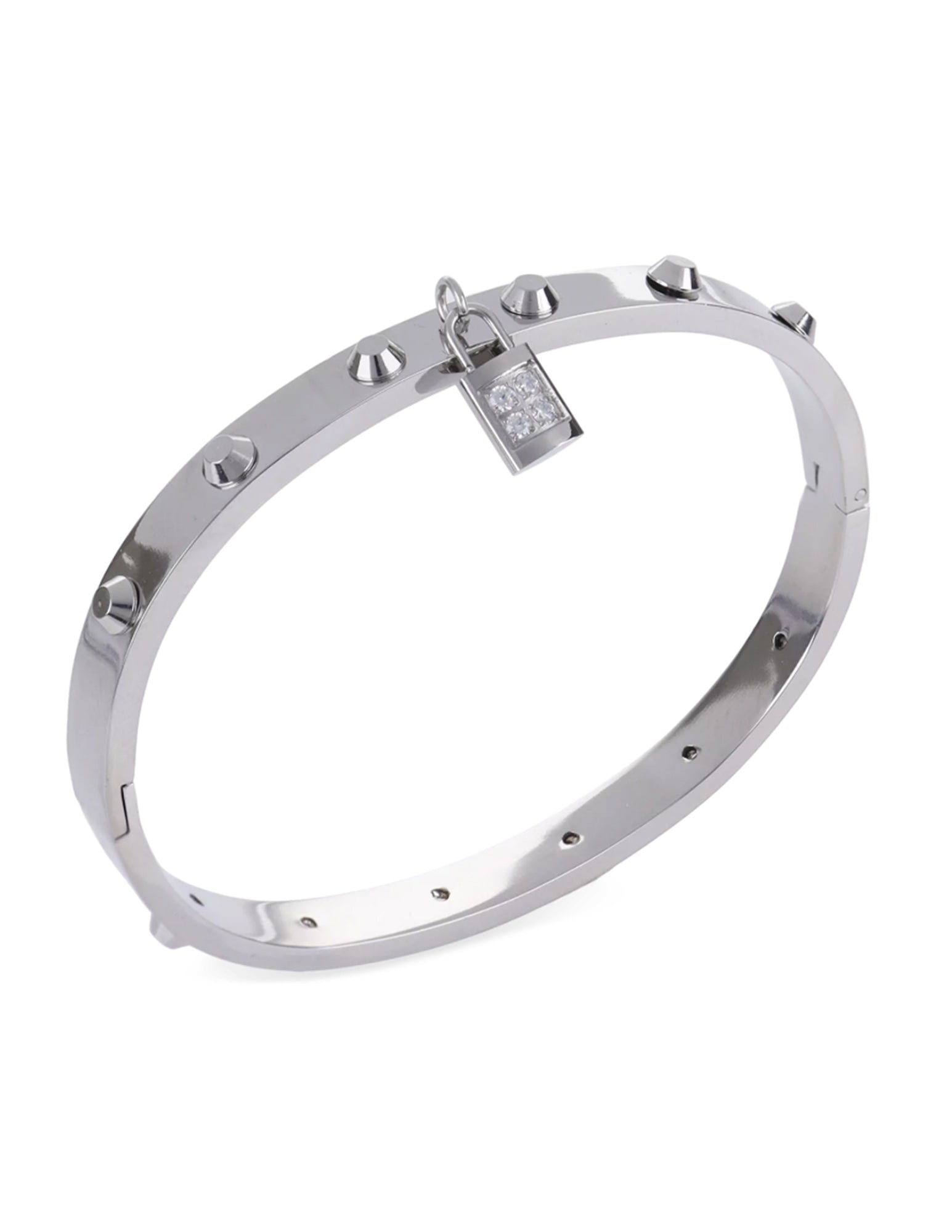 KELLY LOCK BANGLE BRACELET