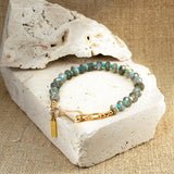 ZANZIBAR LABRADORITE GEMSTONE BRACELET